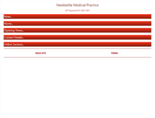 Tablet Screenshot of newbattlemedicalpractice.co.uk